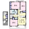 ベル ソレイユ Aの間取り画像