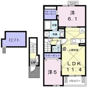 ビオーラ長田 Aの間取り画像
