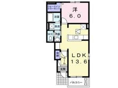 シャルマン Bの間取り画像