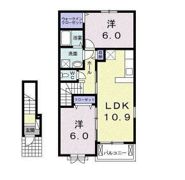 シャルム グラースBの間取り画像