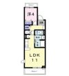 カーサフィオーレの間取り画像