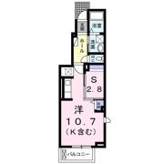 ブロッサムBの間取り画像