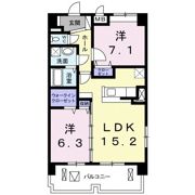 イースト アヴェニューの間取り画像