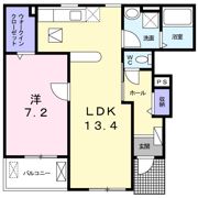 ソレイユの間取り画像