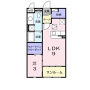 ラフェリアの間取り画像