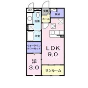 ラフェリアの間取り画像