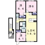 ジニアスの間取り画像