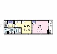 ラフレシール太秦Ⅰの間取り画像