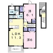 ハッピーハウス 3の間取り画像