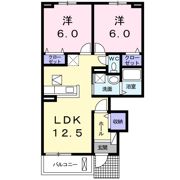 グランド シャイン Ⅲの間取り画像