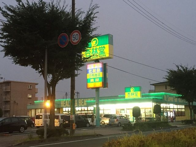 近くの杏林堂ドラッグストアまで550m（徒歩7分）