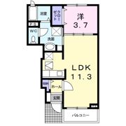 ロゼッタBの間取り画像