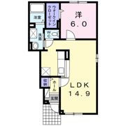 アミ プロムナードの間取り画像