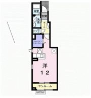 カサブランカ泉が丘の間取り画像