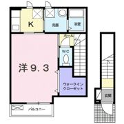 アルカンシェル国立Ⅱの間取り画像