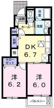 プリモ ガーデンの間取り画像