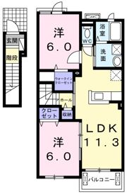 プリモ ガーデンの間取り画像