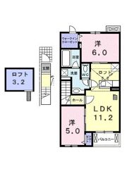 エル・クレール Ⅱの間取り画像