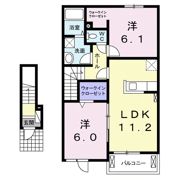 リベラⅡの間取り画像