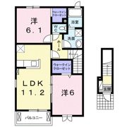 メゾン リバーサイドⅡの間取り画像