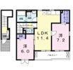 クレメント・輝Ⅱの間取り画像