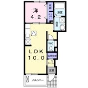 ミルト住吉Ⅱの間取り画像
