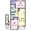 ベル アンジュBの間取り画像