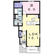 ベル アンジュCの間取り画像
