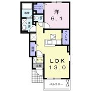 グリーンヒルの間取り画像