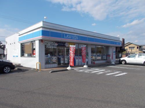 近くのローソン 福井河増店まで400m(徒歩5分)
