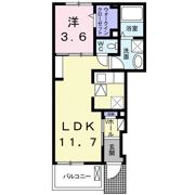 リバーフロント山手Ⅱの間取り画像