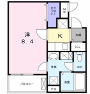 フルールの間取り画像