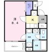 フルールの間取り画像