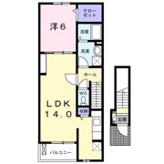 グロリアの間取り画像