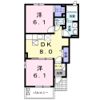 ア・ラ・モード吉岡 Ⅱの間取り画像