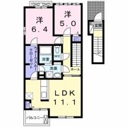 ユニゾンヒルの間取り画像