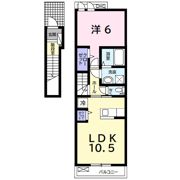 ラフレシール ガーデンの間取り画像