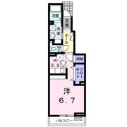 フォンテ－ヌ N－Ⅴの間取り画像