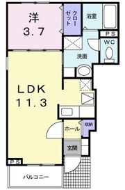 デフィー 2014の間取り画像