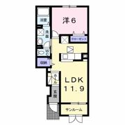 Casa・AvanzatoⅠの間取り画像