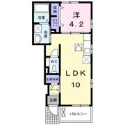 ベル アンジュ Ⅰの間取り画像