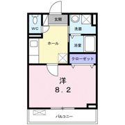 ハーベストⅠの間取り画像