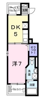 ラ・ポール筒井の間取り画像
