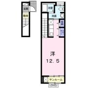 コリーヌ Cの間取り画像