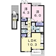 ＠三雲Cの間取り画像
