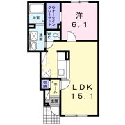 レガーレⅡの間取り画像