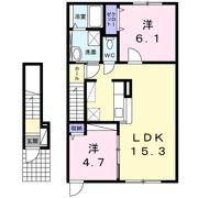 レガーレⅢの間取り画像