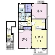 レスピレⅠの間取り画像