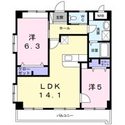 マルネマンションⅡの間取り画像
