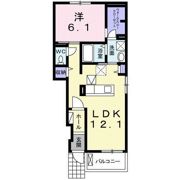 ボヌール・Lの間取り画像